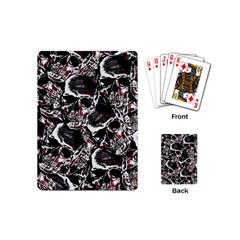 Skulls Pattern Playing Cards (mini) 