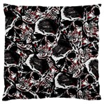 Skulls pattern Large Cushion Case (One Side) Front