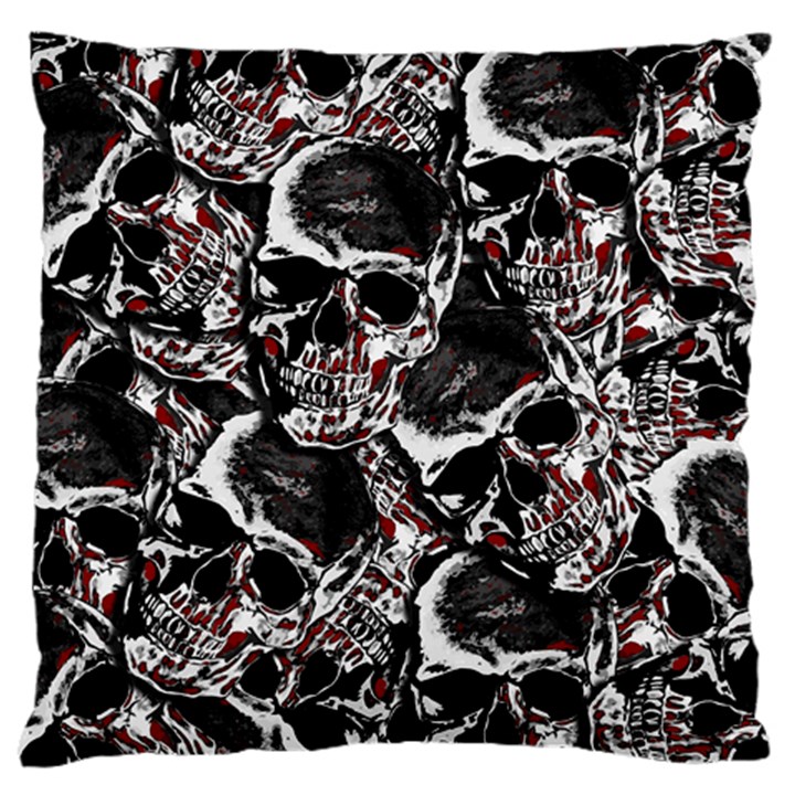 Skulls pattern Large Cushion Case (One Side)