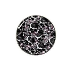 Skulls Pattern Hat Clip Ball Marker (10 Pack) by ValentinaDesign