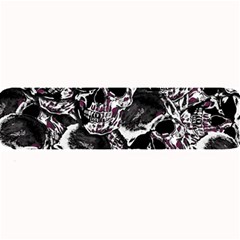 Skulls Pattern Large Bar Mats by ValentinaDesign