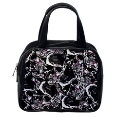 Skulls Pattern Classic Handbags (one Side)