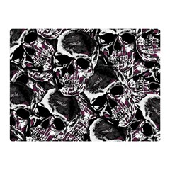 Skulls Pattern Double Sided Flano Blanket (mini) 