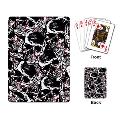 Skull Pattern Playing Card