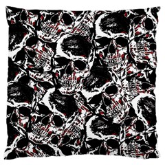 Skull Pattern Standard Flano Cushion Case (two Sides) by ValentinaDesign