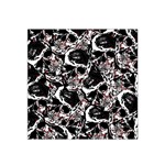 Skull pattern Satin Bandana Scarf Front