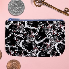 Skull Pattern Large Coin Purse