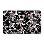 Skull pattern Magnet (Rectangular) Front