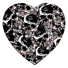 Skull Pattern Jigsaw Puzzle (heart)