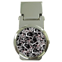 Skull Pattern Money Clip Watches