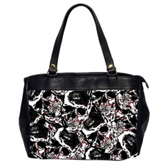 Skull Pattern Office Handbags (2 Sides)  by ValentinaDesign