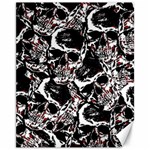 Skull pattern Canvas 11  x 14   10.95 x13.48  Canvas - 1