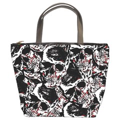 Skull Pattern Bucket Bags by ValentinaDesign