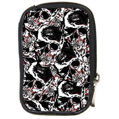 Skull Pattern Compact Camera Cases by ValentinaDesign