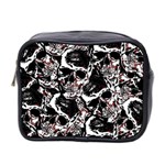 Skull pattern Mini Toiletries Bag 2-Side Front