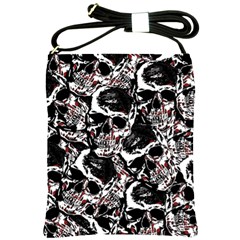 Skull Pattern Shoulder Sling Bags