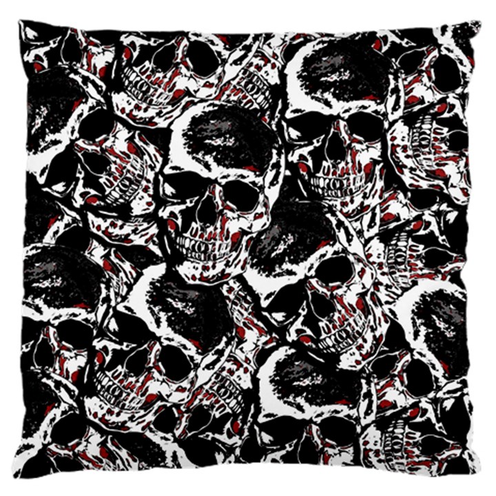 Skull pattern Standard Flano Cushion Case (Two Sides)