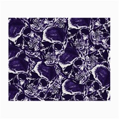 Skull Pattern Small Glasses Cloth (2-side) by ValentinaDesign