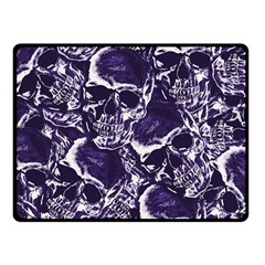 Skull Pattern Fleece Blanket (small)