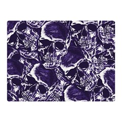 Skull Pattern Double Sided Flano Blanket (mini) 