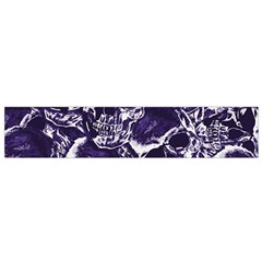 Skull Pattern Flano Scarf (small) by ValentinaDesign