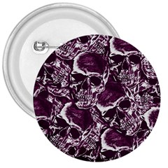 Skull pattern 3  Buttons