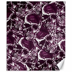 Skull Pattern Canvas 20  X 24  