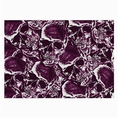 Skull pattern Large Glasses Cloth (2-Side)