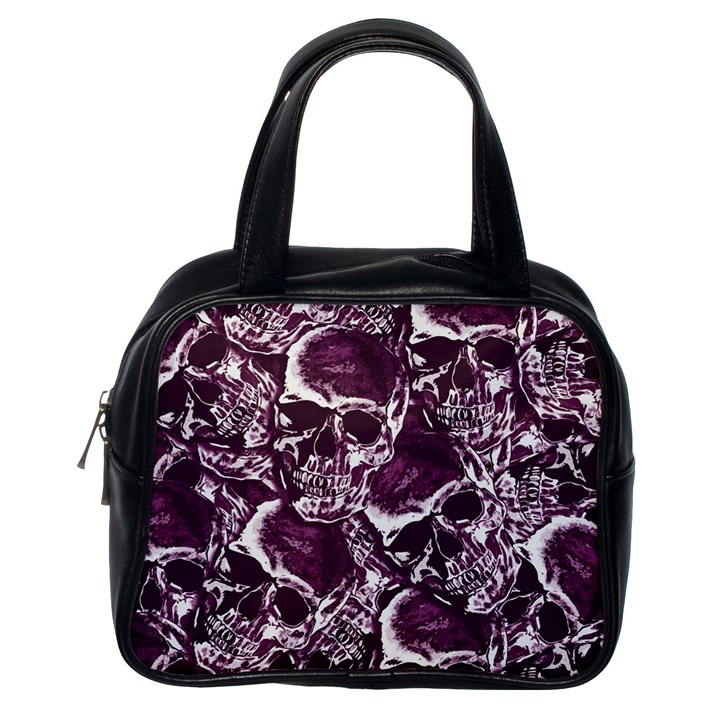 Skull pattern Classic Handbags (One Side)