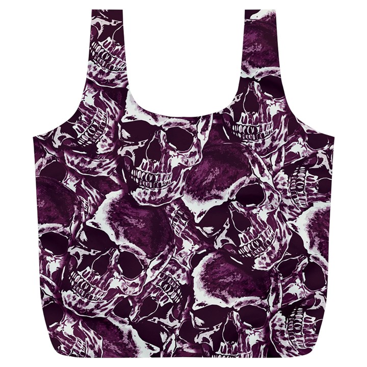 Skull pattern Full Print Recycle Bags (L) 