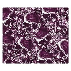 Skull Pattern Double Sided Flano Blanket (small)  by ValentinaDesign