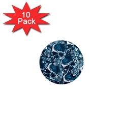 Skull pattern 1  Mini Magnet (10 pack) 