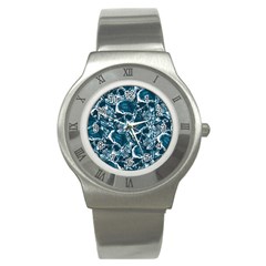 Skull pattern Stainless Steel Watch