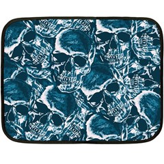 Skull pattern Fleece Blanket (Mini)