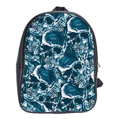 Skull Pattern School Bags(large)  by ValentinaDesign