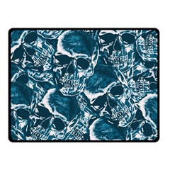 Skull pattern Fleece Blanket (Small)