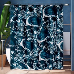 Skull pattern Shower Curtain 60  x 72  (Medium) 