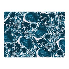 Skull pattern Double Sided Flano Blanket (Mini) 