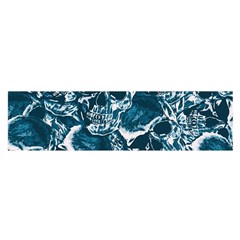 Skull pattern Satin Scarf (Oblong)