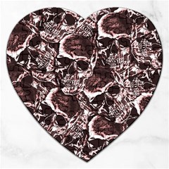 Skull Pattern Jigsaw Puzzle (heart)