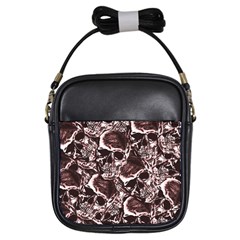 Skull Pattern Girls Sling Bags