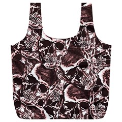 Skull Pattern Full Print Recycle Bags (l) 