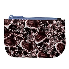 Skull Pattern Large Coin Purse by ValentinaDesign