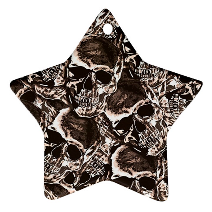 Skull pattern Ornament (Star)