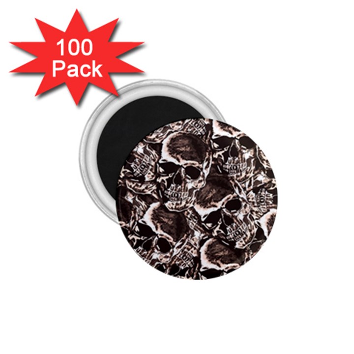 Skull pattern 1.75  Magnets (100 pack) 