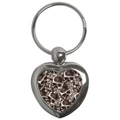 Skull pattern Key Chains (Heart) 