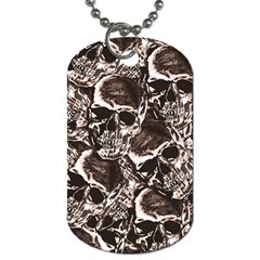 Skull pattern Dog Tag (Two Sides)