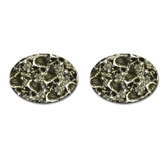 Skull pattern Cufflinks (Oval)