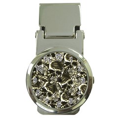 Skull pattern Money Clip Watches