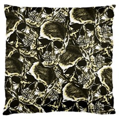 Skull pattern Large Cushion Case (Two Sides)